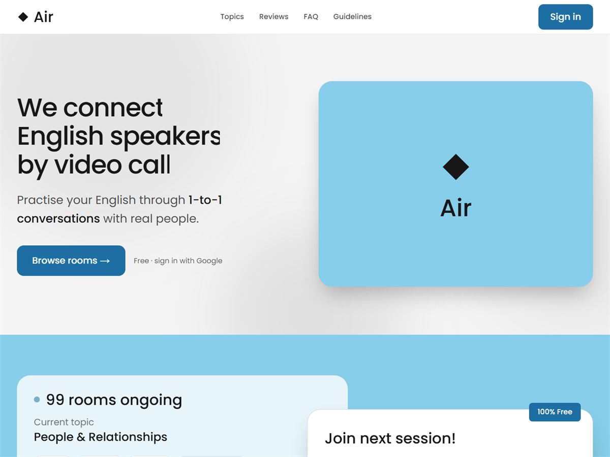 Air — project screenshot
