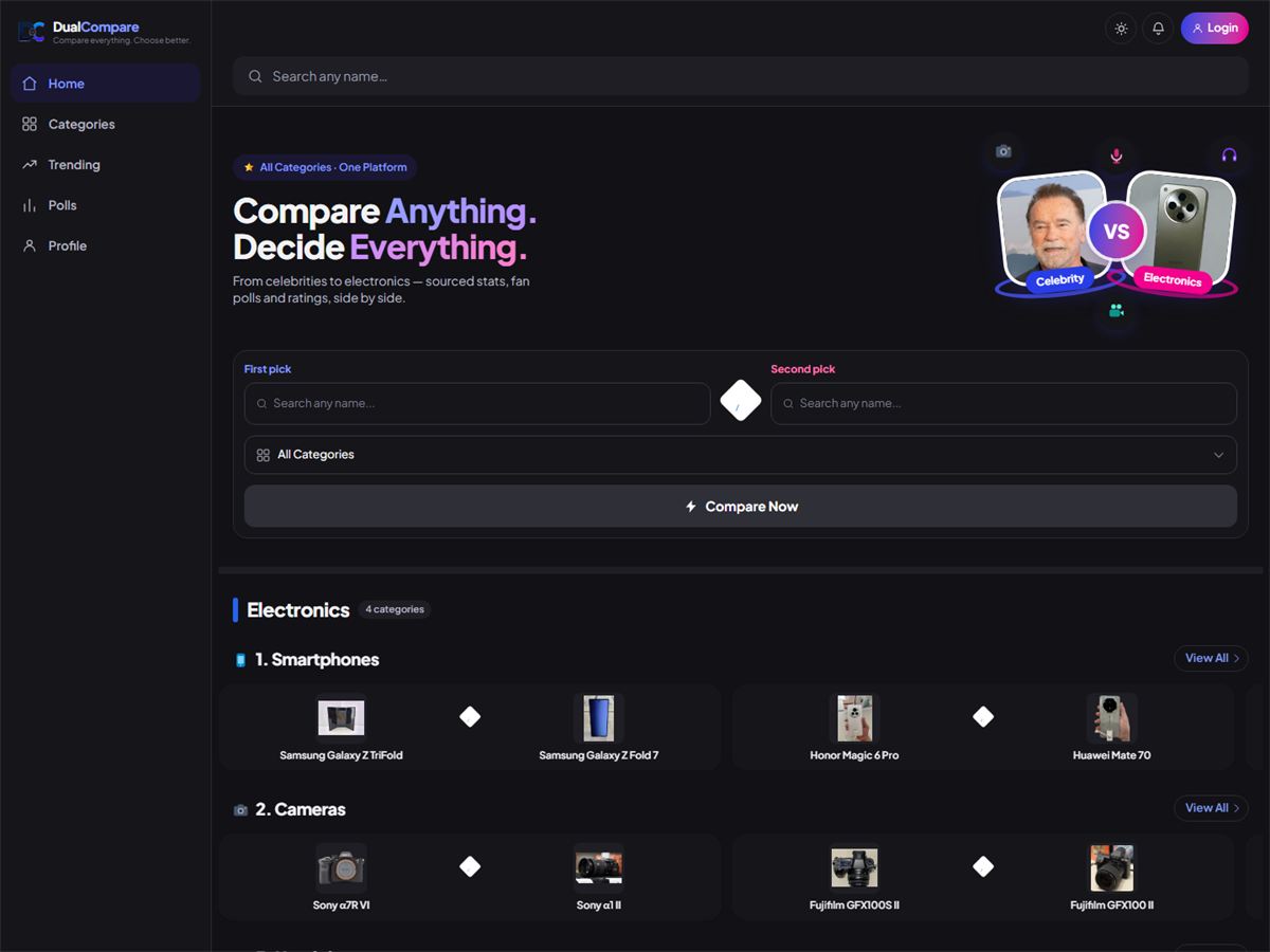 DualCompare — project screenshot
